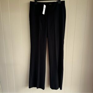 NWT Ann Taylor The High Rise Madison in Curvy Black Pants, Size 8